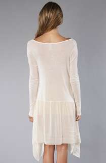 Free People The Chiffon Extravaganza Top in Shell  Karmaloop 