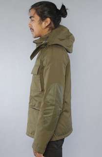 Star The New Tracking Short Hooded Jacket in Wild Olive  Karmaloop 