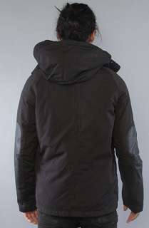 Star The New Tracking Short Hooded Jacket in Black  Karmaloop 