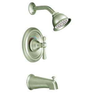  Kingsley 1 Handle Tub and Shower Faucet Trim Only for Moentrol Tub 