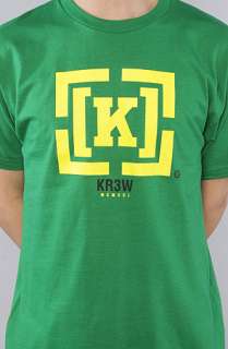 KR3W The Bracket Regular Tee in Kelly  Karmaloop   Global 