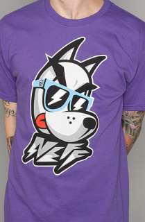 NEFF The Chill Dogg Tee in Purple  Karmaloop   Global Concrete 