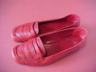 LADIES/WOMENS SHOES Alex Marie Red Penny Loafer 6.0M  