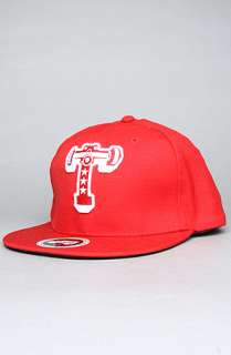 TRUKFIT The Truk T Snapback Cap in Red  Karmaloop   Global 