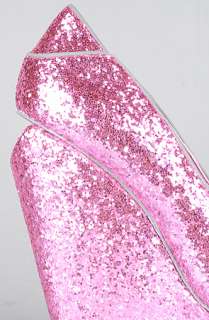 Senso Diffusion The Agnes Shoe in Pink Glitter  Karmaloop 