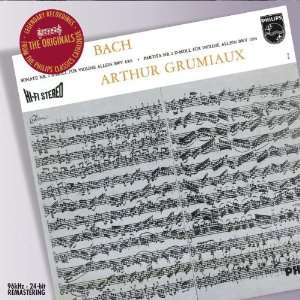 Sonaten & Partiten Violin Solo Bwv 1001 1006/+ Arthur Grumiaux, Egida 