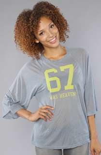 Wildfox The 67 Was Heaven Oversize Raglan in Blue Jean  Karmaloop 