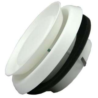   Round White Plastic Adjustable Diffuser EX DFRP 06 