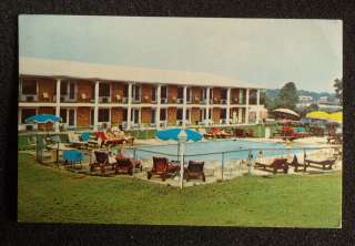 1969 Pool Crystal Motor Lodge Opposite Fort Monmouth Main Gate 
