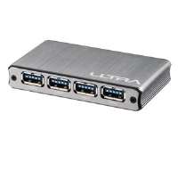 Ultra U12 40740 Aluminus USB 3.0 Hub   4 Port, USB 3.0 5Gbps, Aluminum