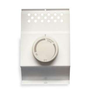 Cadet Single Pole Electric Baseboard Mount Mechanical Thermostat White 