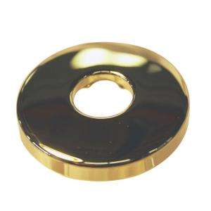 Westbrass 1/2 in. IPS Shallow Shower Arm Flange in Polished Brass 