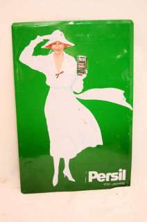 Schöne Reklame Blech / 100 Jahre Persil / Werbung  