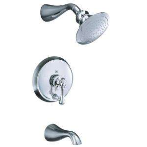 KOHLER Revival 1 Handle Tub and Shower Faucet Trim in Polished Chrome 