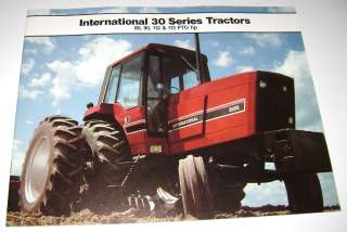 IH International 30 Series Tractors Sales Brochure 3088 3288 3488 