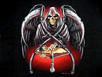 Skull Totenkopf Biker Chopper T Shirt  