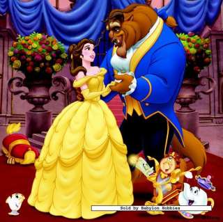 picture 2 of Jumbo 4 pieces jigsaw puzzle Disney   Beauty and the 