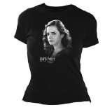 Harry Potter   Hermine Granger B&W Girlie Shirtvon Harry Potter