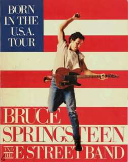 BRUCE SPRINGSTEEN 1984 CONCERT TOUR PROGRAM BOOK  
