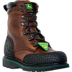 John Deere Boots 8 Safety Toe Lace Ups 8343    & Return 