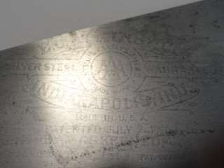 Antique Handsaw E.C.Atkins Silver Steel 7 7 96 Pat. Ship Point No.50 