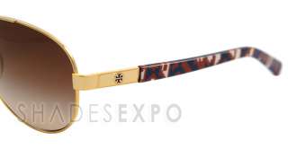 NEW Tory Burch Sunglasses TY 6010 GOLD 361/13 TY6010 AUTH  