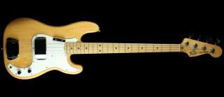 1977 Fender Precision Electric Bass Guitar Ash Body Maple Fretboard 