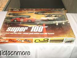   ELDON SLOT CAR SUPER 1000 ROAD RACE MODEL RACING SET No 9547  