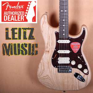 Fender FSR American Special Stratocaster HSS Ash Natural Strat Guitar 