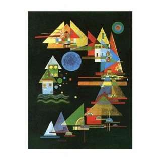 Wassily Kandinsky   Spitzen In Bogen, 1927 Poster Kunstdruck (50 x 