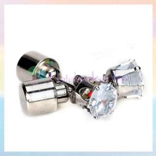   Steel Charming LED Flashlight Earring Ear Stud Party Club Gift  