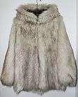 Genuine Coyote Fur Full Hood Unisex Parka Jacket Coat Front Zipper 