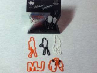 Michael Jackson Rubber Silly Bandz Collector Pack 2  