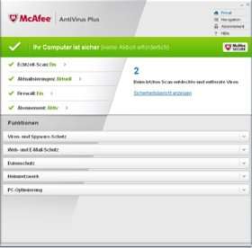 McAfee Antivirus Plus 2010   1 User  Software