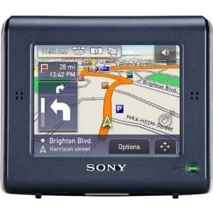 Sony NV U 51 D Portables Navigationsgerät blau/silber  