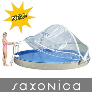 NEU Cabriodome Rund Pool Ø 600 cm Poolabdeckung  