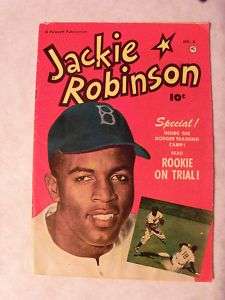 1951 Jackie Robinson Brooklyn Dodgers Comic Book #5  