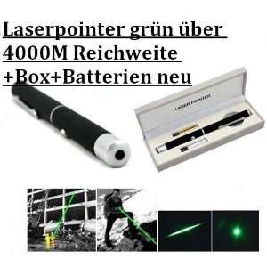 Laserpointer mit sichtbarem Strahl, Grün  Elektronik