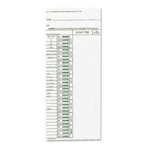  New Acroprint 096103080   Time Card for Model ATT310 