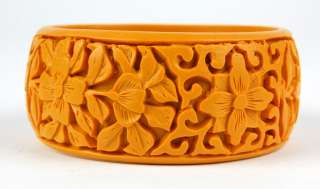 cinnabar bracelet this vintage inspired carved bracelet features 