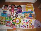 HUGE Lot Of Dora The Explorer Toys Dolls Backpack Stabl