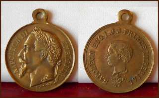   1868 Médaille Napoleon III Communion du Prince Impérial