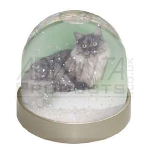 Blue Munchkin Cat Snow Dome Globe, AC 103GL  