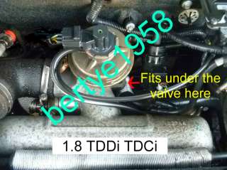 EGR valve blanking plate Ford Transit Connect, Focus, Mondeo 1.8 TDDI 