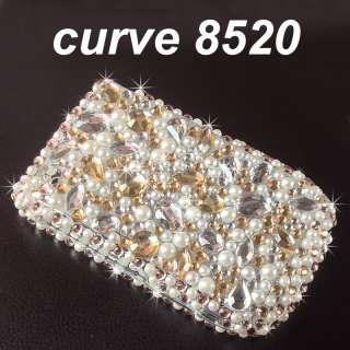   Bling Crystal Diamond Hard Case Cover BlackBerry 8520 8530 9300 3G
