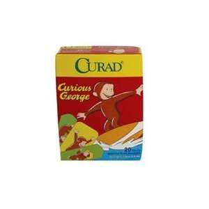  Curad Kids Sterile Assorted Bandages Curious George   20 