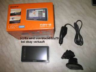SONY NV U92T TMC 34 Länder 2009 Bluetooth Navigation 4905524417890 