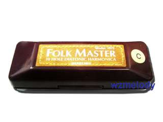   Suzuki Folk master 1072 harmonica Key of Bb