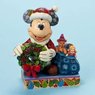 DISNEY TRADITION MICKEY MOUSE MERRY CHRISTMAS JIM SHORE  