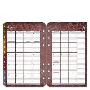  FranklinCovey Compact Textures Ring bound Two Page Monthly 